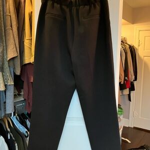 Black High-Waisted Trousers